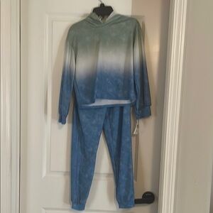 Kids Blue Ombre Lounge Set